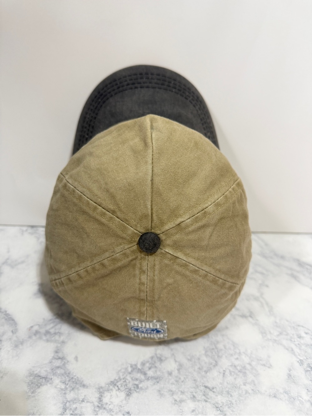 Ford Toby Keith tan baseball cap hat embroidered cotton - Picture 4 of 5